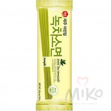 Green tea noodles nokja seomyeon 300 g.