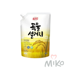 AEKYUNG TRIO Жидкость для посуды "Рисовые Отруби" 1.2L