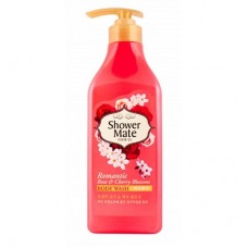 Kerasys Shower Mate. Shower Gel Rose and Cherry, 550 ml