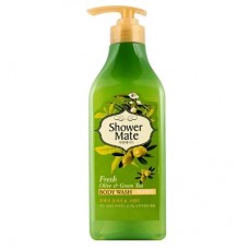 Kerasys Shower Mate. Shower Gel Olives and Green Tea, 550 ml