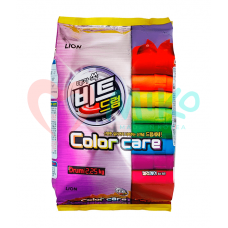 Washing powder with color protection effect CJ LION Beat Drum Color Care 2.25 kg, soft pack