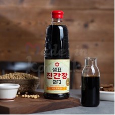 Soy sauce Jin Ganjang Gold F3, 930 ml